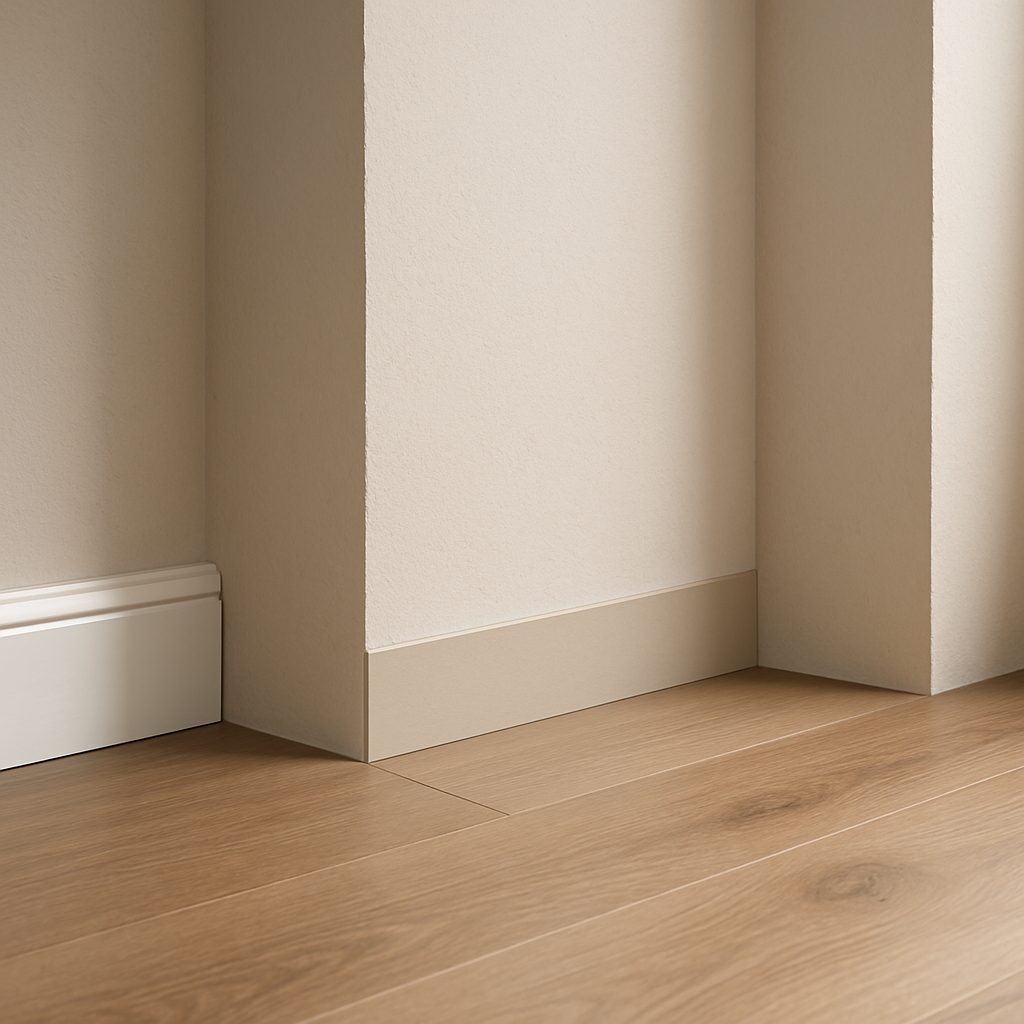 Jak Czym zastąpić klasyczną listwę przypodłogową, gdy nie pasuje do nowej aranżacji?