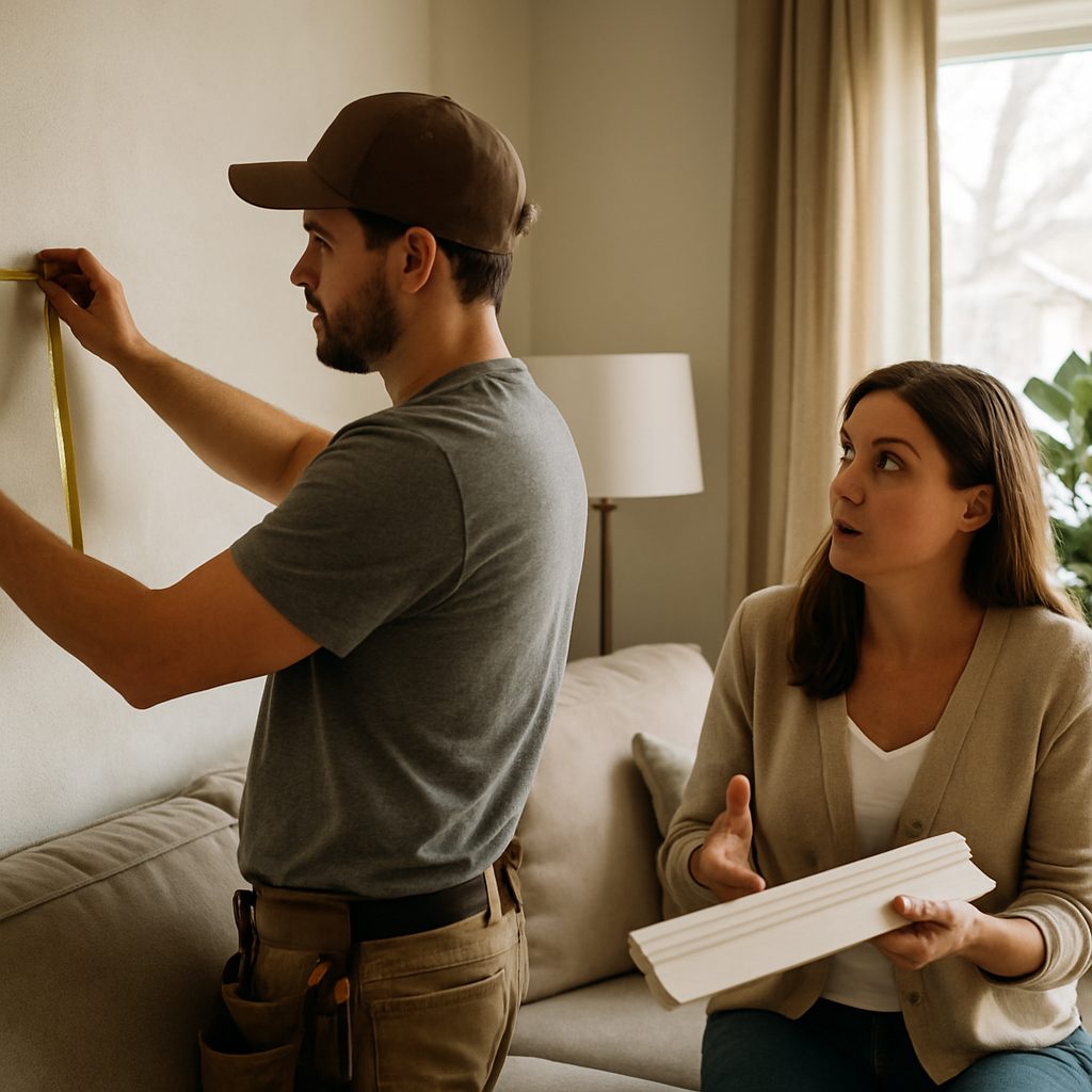 Jak Jak dobrać listwy maskujące, gdy ściana posiada liczne pęknięcia lub nierówności?