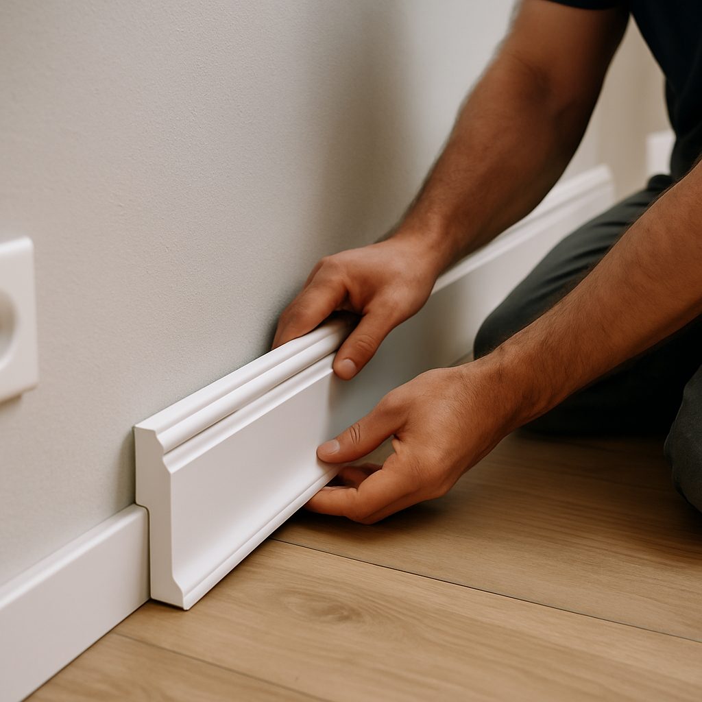 Jak Jak dobrać listwy przypodłogowe gdy dom ma bardzo nierówne ściany?