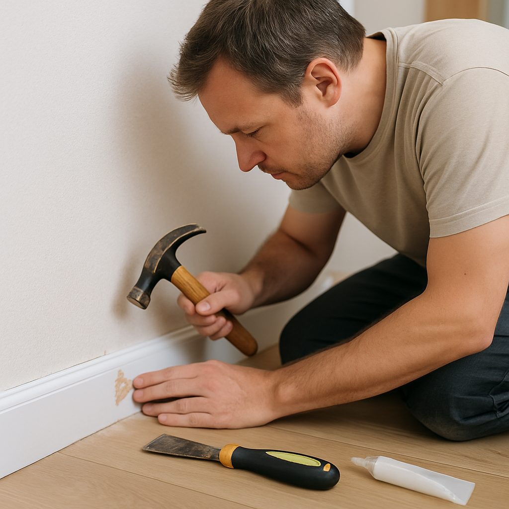 Jak Jak naprawić listwy przypodłogowe, które odchodzą od ściany po kilku tygodniach?