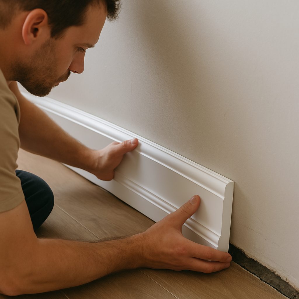 Jak Jak rozwiązać problem zbyt dużej szczeliny między ścianą a podłogą za pomocą listwy p…