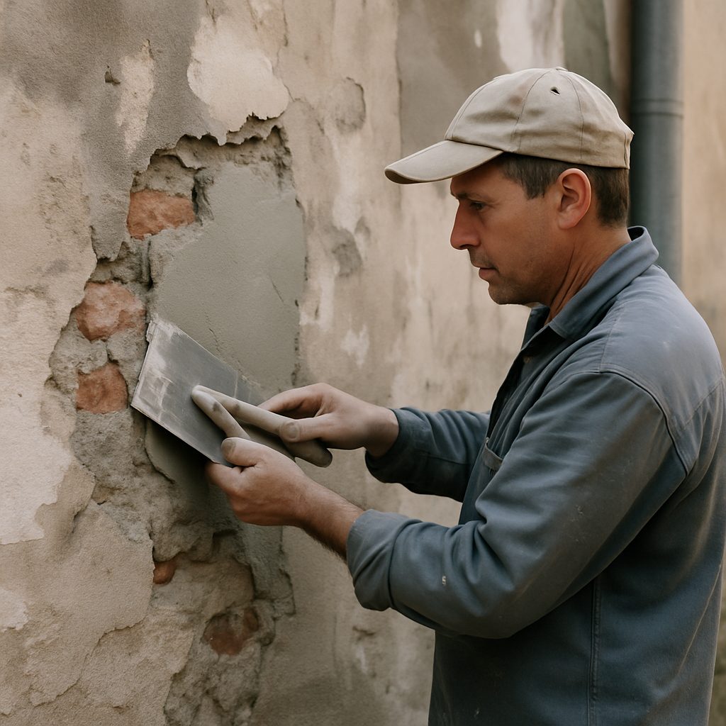 Jak Jak ukryć stare ubytki tynku bez skuwania ściany przy użyciu listwy podłogowej?