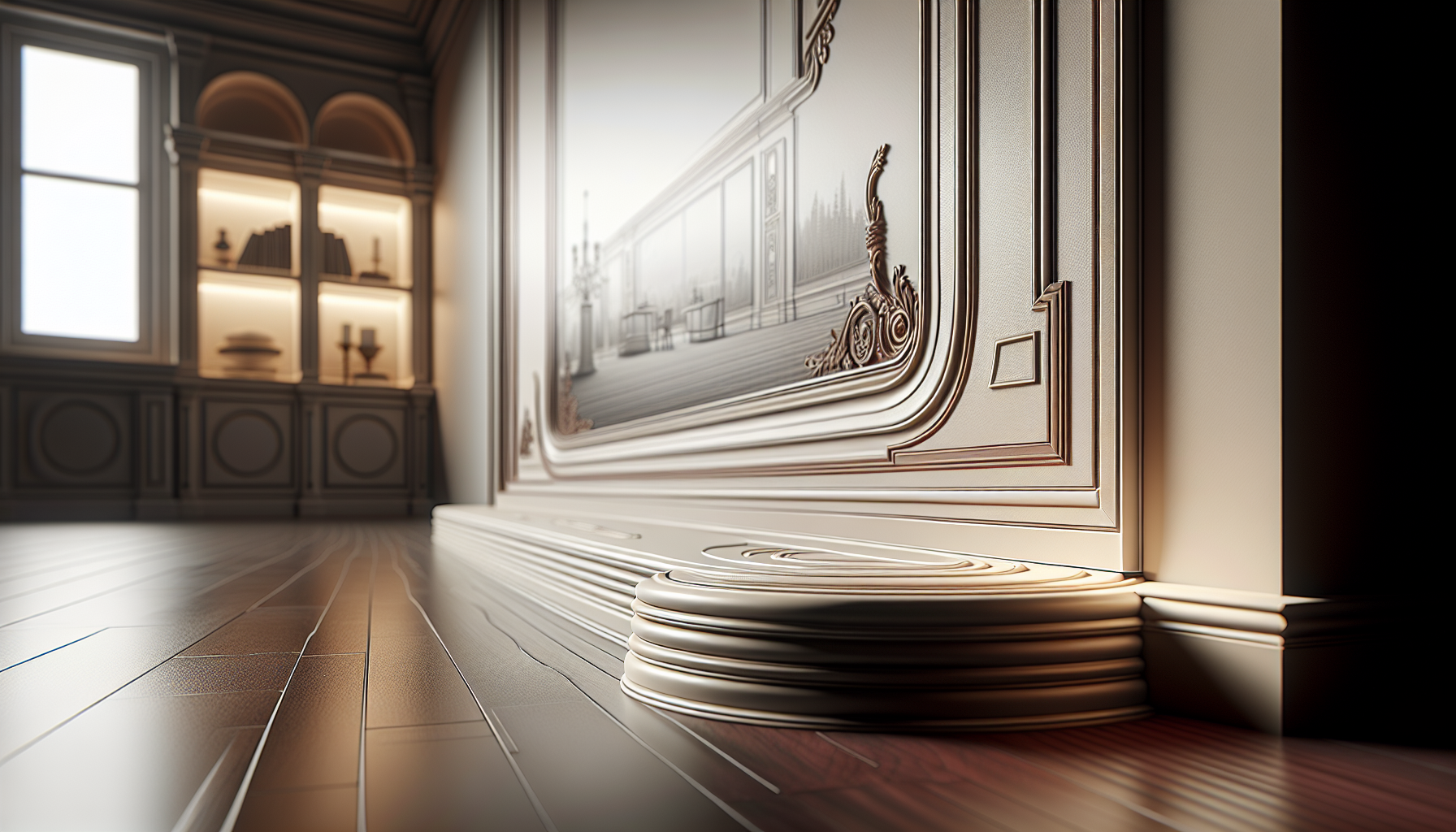 Jak Jak wykończyć trudny narożnik podłogi?